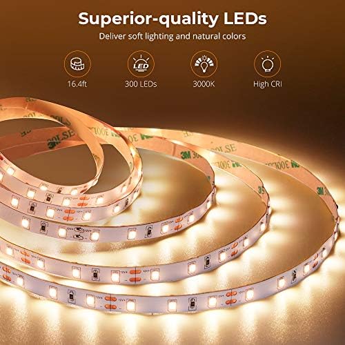 Govee Warm White LED Strip Lights 16.4ft - Image 5