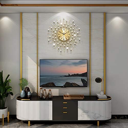 Large Wall Clocks for Living Room Decor Big Silent Analog Clock - Image 3