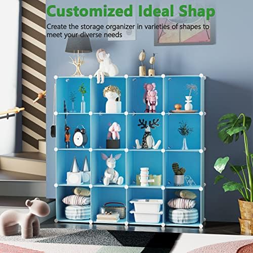 C&AHOME 16 Cube Storage Organizer Cube Shelves Units Storage Cubes - Image 5