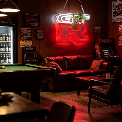 G.T.R Car Neon Signs for Wall Decor Neon Lights for Business Led Signs Suitable - Image 5