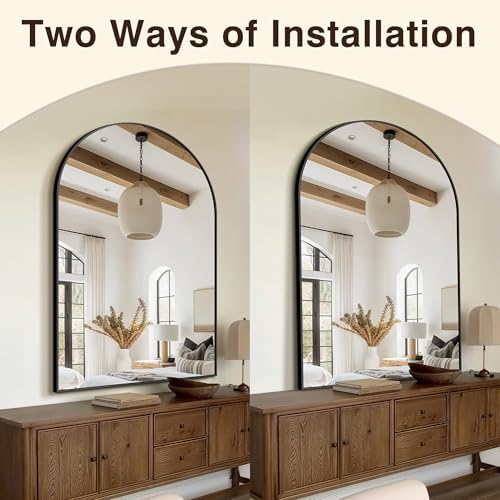 FICTOR 35" x 55" Arched Bathroom Vanity Mirror - Image 4