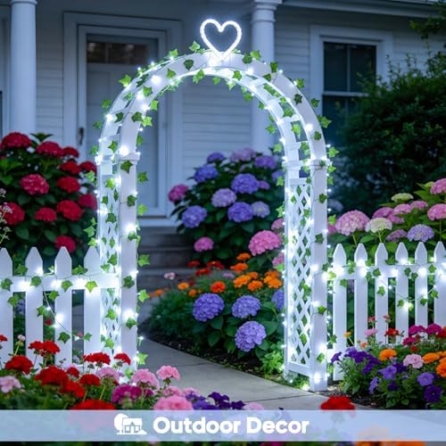 JMEXSUSS 33Ft Vines with Lights Battery Operated, 100 LED - Image 5