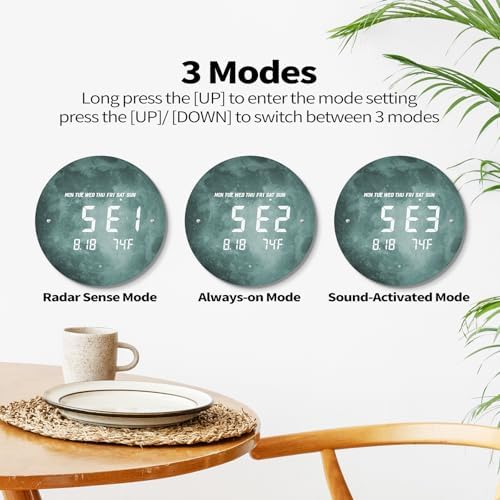 Digital LED Wall Clock for Home & Office - Image 3