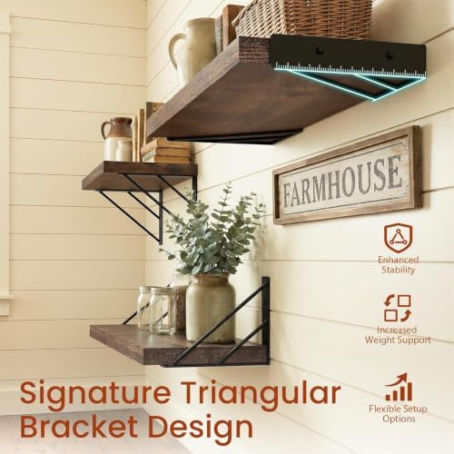 BAYKA Wall Mounted Floating Shelves - Image 6