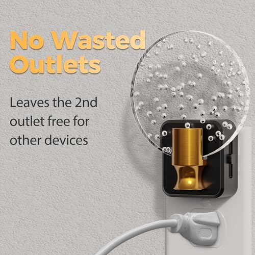 DORESshop LED Night Light, Decorative Bubble Night Light Plug Into Wall - Image 3