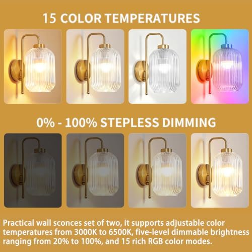 Vintage Battery Operated Wall Sconces - Image 3