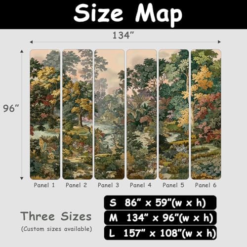 Toolhom -Forest Wallpaper Peel and Stick Tropical Jungle Lanscape - Image 5