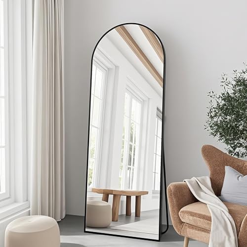 57"x20" Arched Full Length Mirror, Full Floor Mirror by TinyTimes