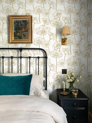Orainege Floral Peel and Stick Wallpaper Self Adhesive Contact Paper - Image 5
