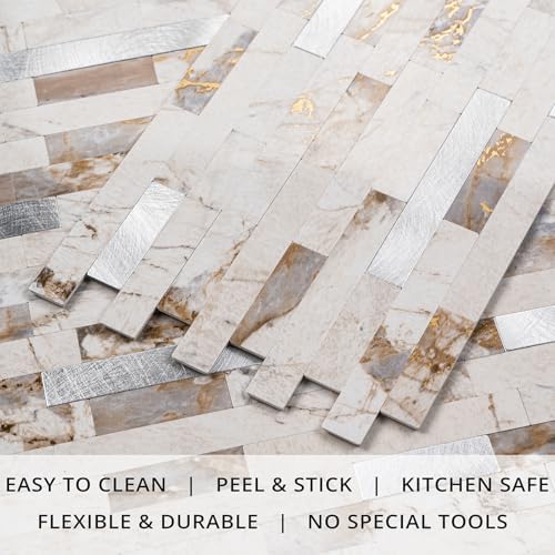 StyloVue 20 Sheets Peel and Stick Backsplash - Image 2