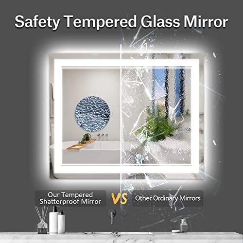 44x36 Inch LED Bathroom Mirror - Image 6
