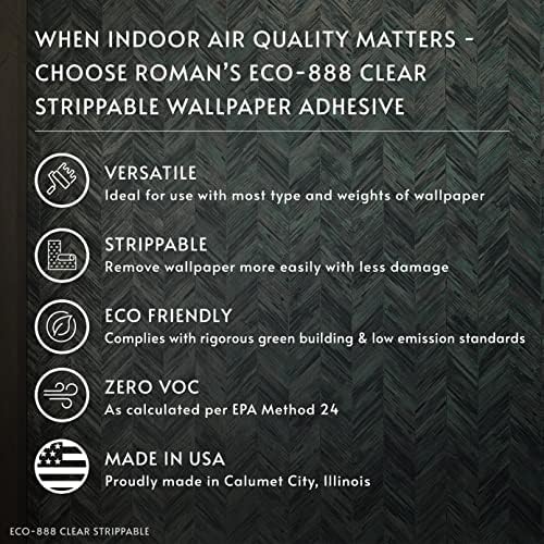 ROMAN’s ECO-888 Zero VOC Wallpaper Adhesive - Image 6