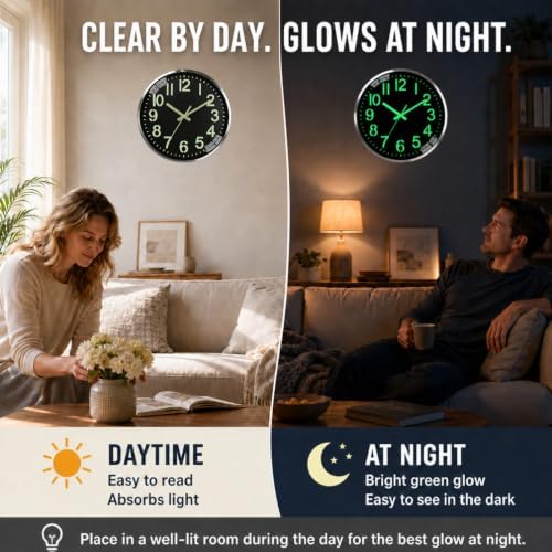 12inch wall Clock, accuratetimekeeping - Image 4