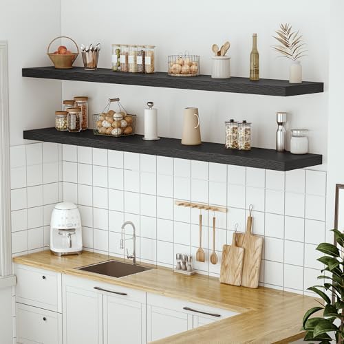 Vivelove Deep Floating Shelves 72x12” Set of 1 - Image 6