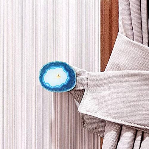 CozyTower 4 Pcs Unique Agate Wall Hooks - Image 5