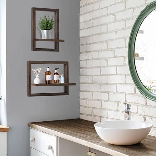 idee-home Floating Shelves for Wall Set of 4 Decorative Hanging Shelf - Image 6
