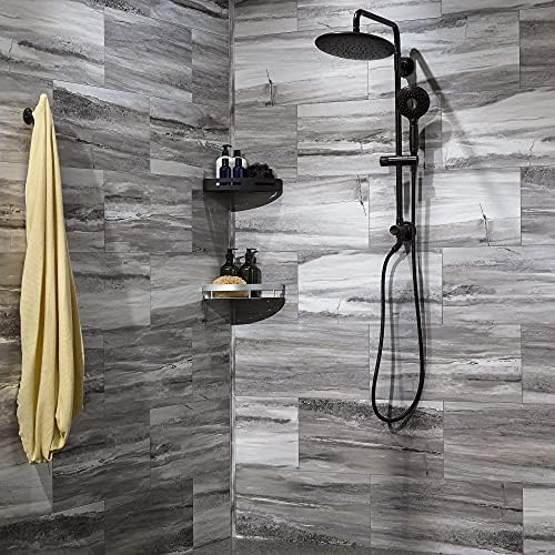 Palisade 23.2 in. x 11.1 in. Vinyl Wall Tiles in Louvre Granite - Image 3