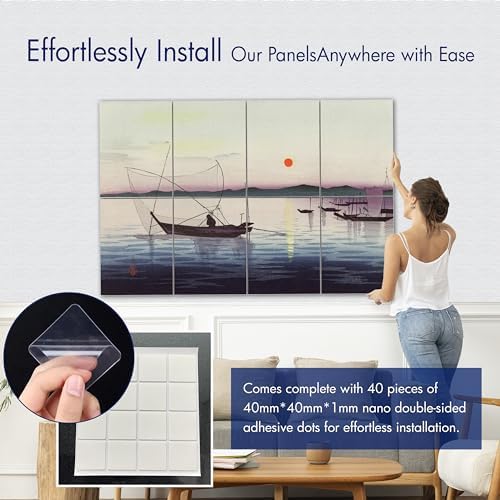 PINWELIFE® Masterpiece Acoustic Art Panels, Decorative Acoustic Wall Art - Image 3