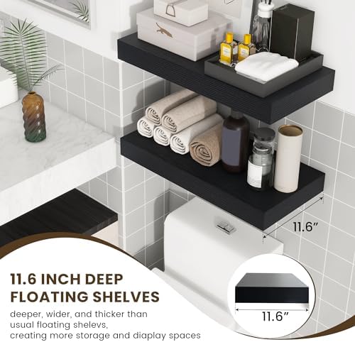 FLYJOE Deep Floating Shelves - Image 4