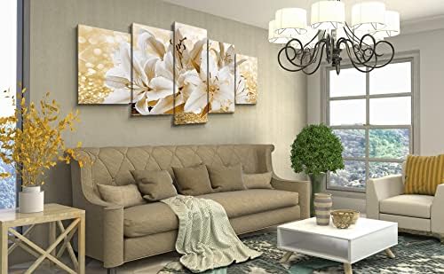 LUDUHU Modern Flower Theme Wall Art - Image 4