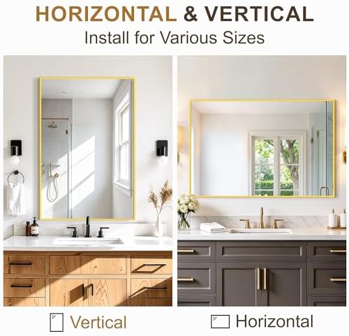 Rectangular Bathroom Mirror - Image 4