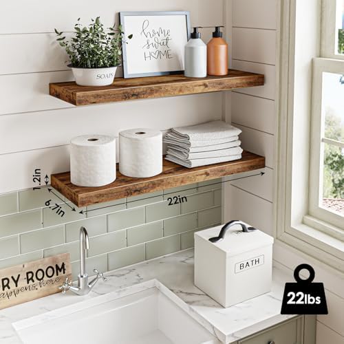 Fixwal Floating Wall Shelves for Decor - Image 3
