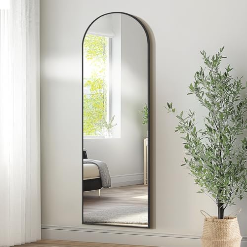 MELOMOIR 56"x18" Arched Full Length Mirror, Living Room - Image 3