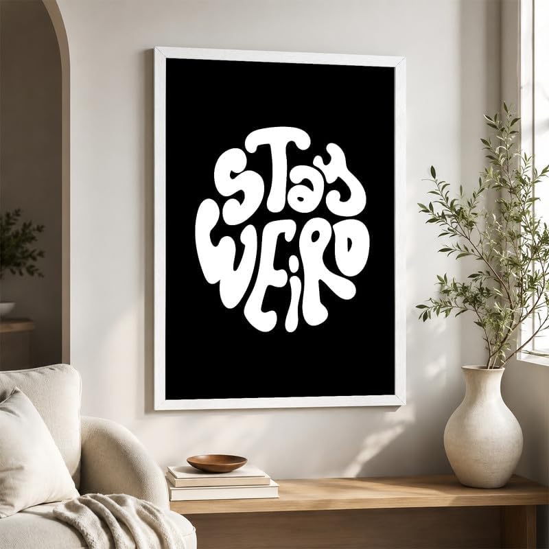 InkFlow Posters Stay Weird Canvas Poster - Image 6