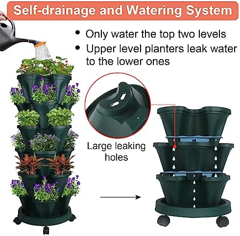 GameXcel Vertical Planter Tower - Image 4
