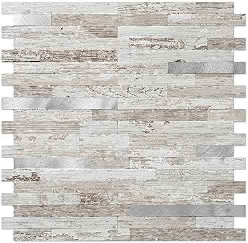 DICOFUN 10-Sheet Peel and Stick Backsplash Tile, 9.4 sq.ft by DICOFUN