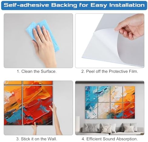 Decorative Acoustic Panels, 8 Pack - Image 6