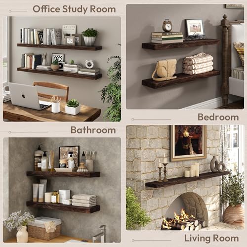 Marsmiles 40in Wall Mounted Floating Shelves - Image 7
