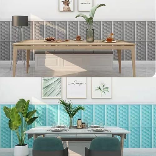 3D Wall Panels Peel and Stick Faux Foam 3D Brick Wallpaper Faux Brick Paneling - Image 3