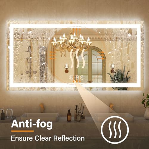GLSLAND LED Bathroom Mirror - Image 5