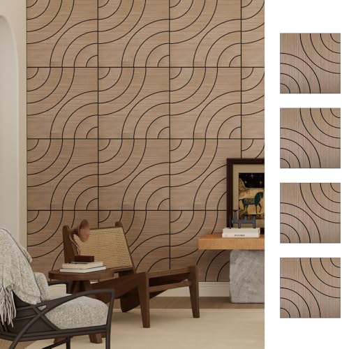 4 Packs Acoustic Wall Panels by ARMURO
