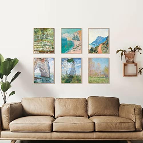 Claude Monet Wall Art Prints, Vintage Famous Art, Aesthetic Posters - Image 2