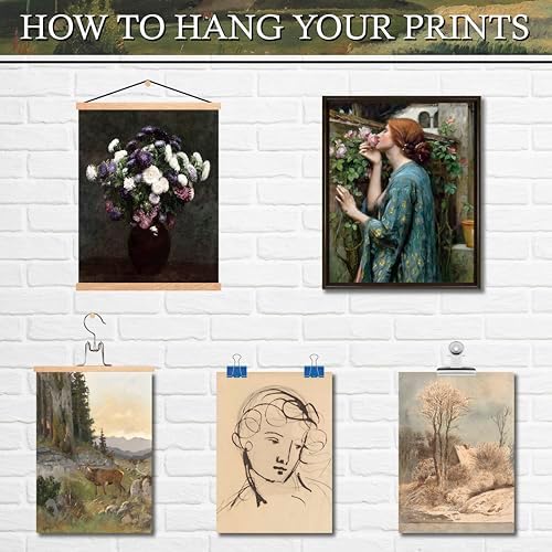LANCHI95 15PCS Unframed Dark Academia Vintage Art - Image 6