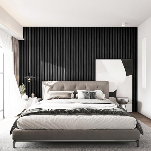 Art3d 96 x 6 Inch WPC 3D Wood Textured Slat Wall Panels - Image 3