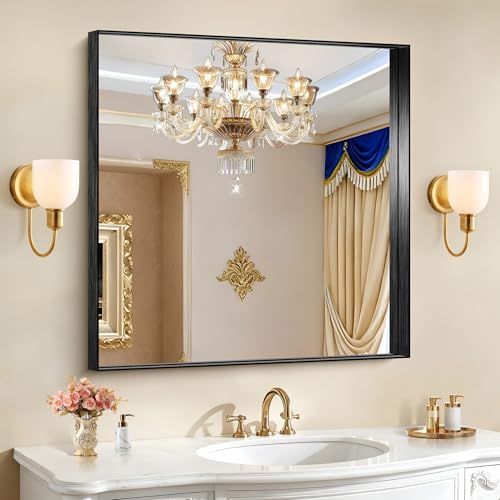CIRCUMI Black Bathroom Mirror by CIRCUMIMirror