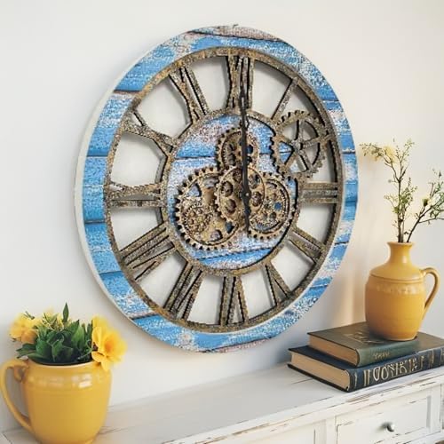 ImprovingLife The Original Real Moving Gear Wall Clock Vintage Industrial - Image 5
