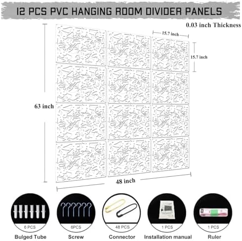 LRZCGB Hanging Room Divider - Image 3