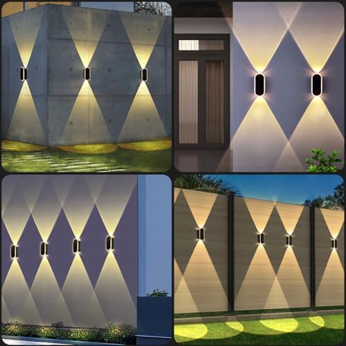 LIANGLOME Solar Fence Lights Outdoor - Image 6