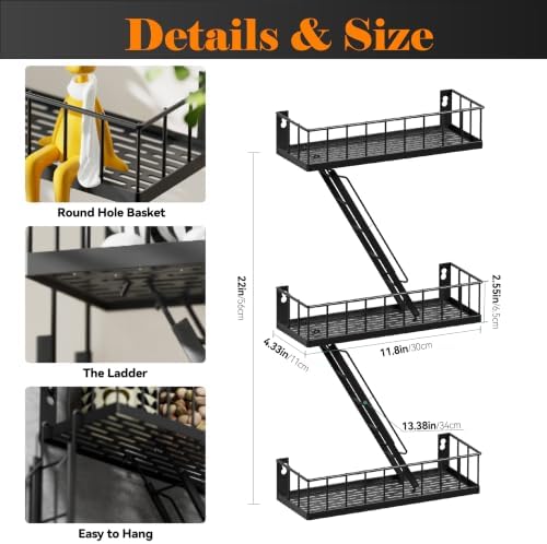Fire Escape Shelf- New York Industrial Metal Shelf - Image 3