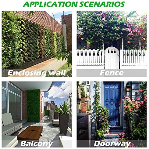 Hanging Planting Grow Bags, 18 Pockets Hanging Vertical Wall Planter Wall - Image 7