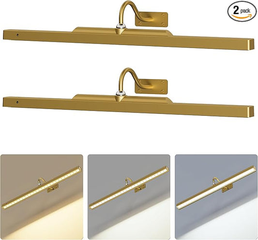 2 Pack 24 Inch Wall Lights for Pictures by Craftersmark