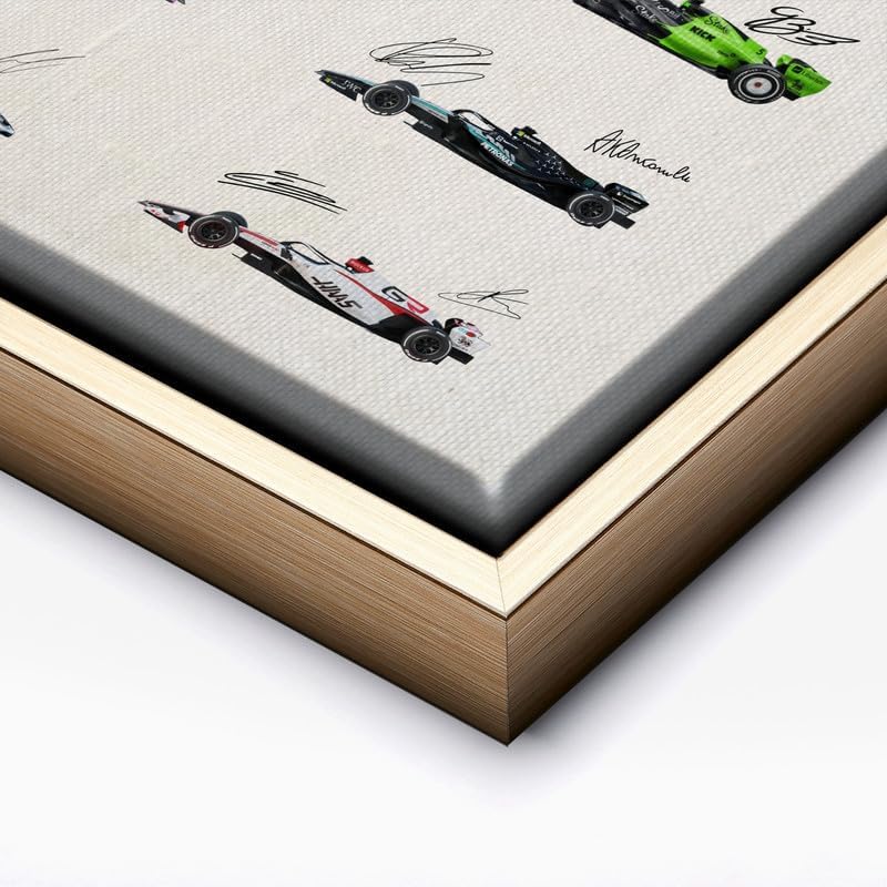 InkFlow Posters Motorsport Canvas Poster - Image 2