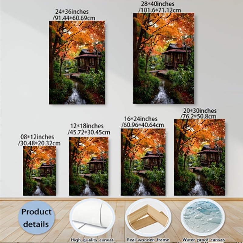 Serene Landscape Canvas Wall Art - Image 5
