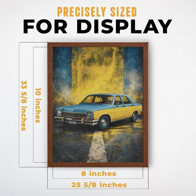 InkFlow Posters Vintage Car Canvas Poster - Image 3