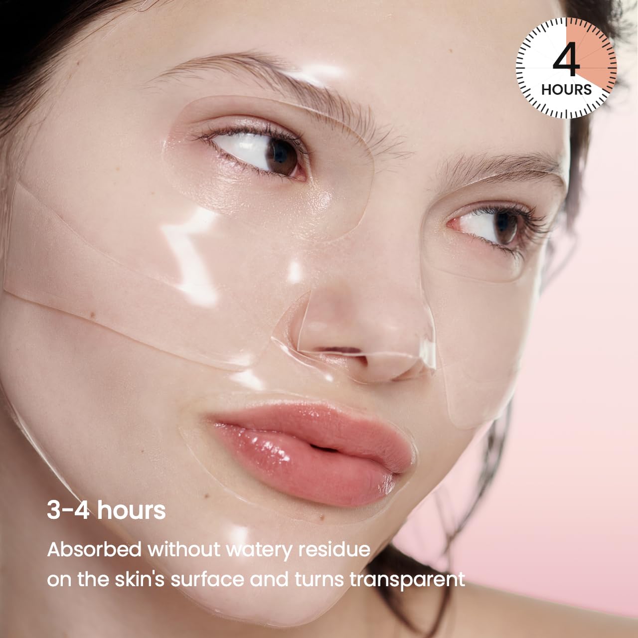 BIODANCE Bio-Collagen Real Deep Mask, Hydrating Overnight Hydrogel Mask, Pore Minimizing, Elasticity, Plumping Improvement, Korean Skincare | 1.19oz(34g) x 4ea