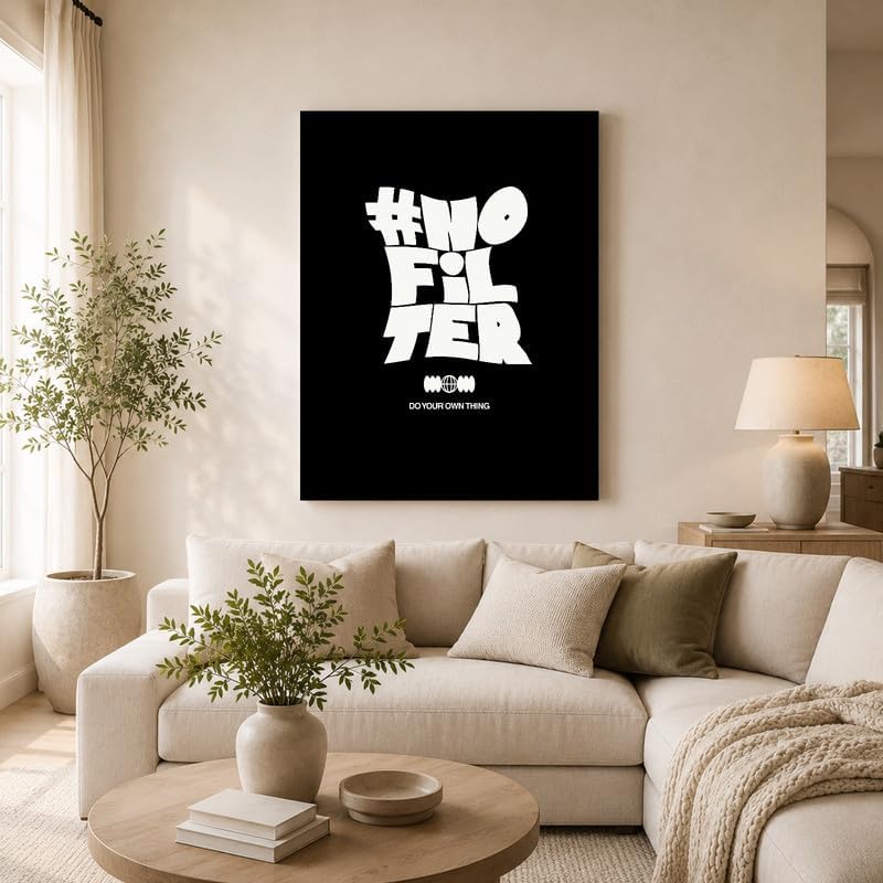 InkFlow Posters No Filter Canvas Poster - Image 3